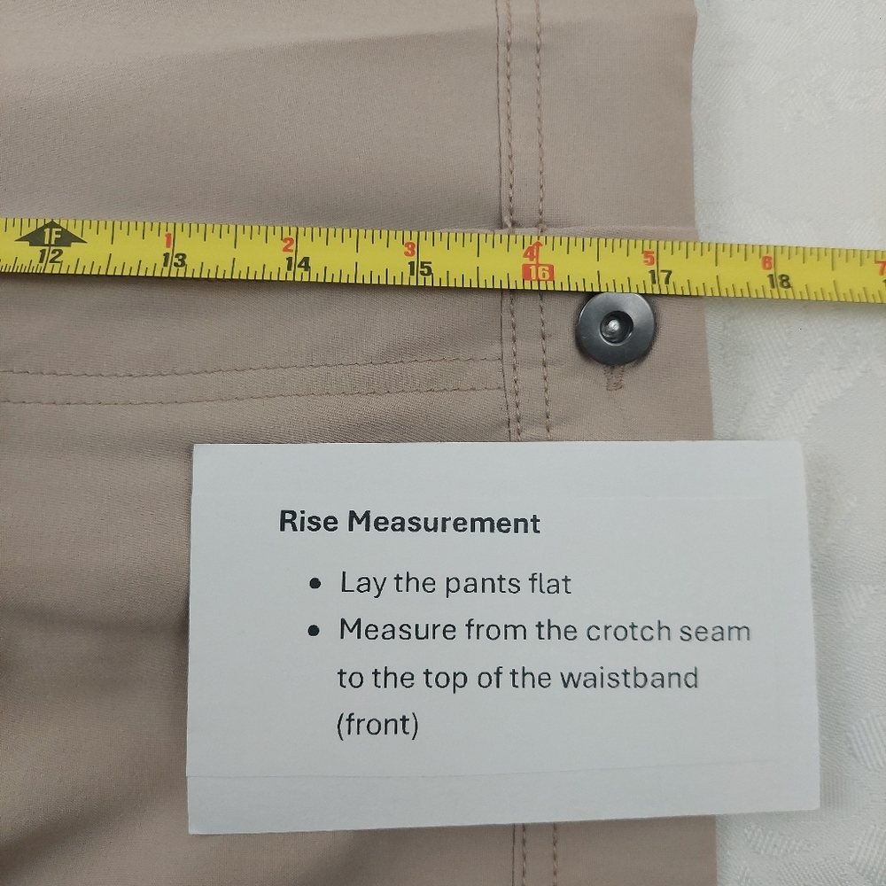 Cherokee Infinity Men’s Scrub Pants 4XL NWT Khaki Antimicrobial Athletic Fit - Picture 9 of 14